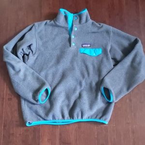 Patagonia Women's Synchilla Sweater Gray Blue